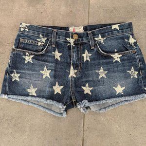 Current/Elliott Star Print Shorts Size 26